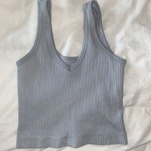 Urban outfitters seamless ribbed bra top